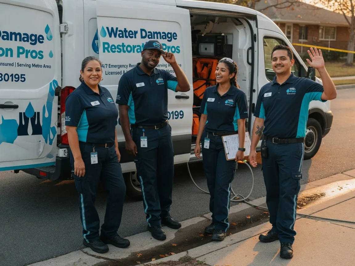 Water Damage Restoration company in Evansville, MN